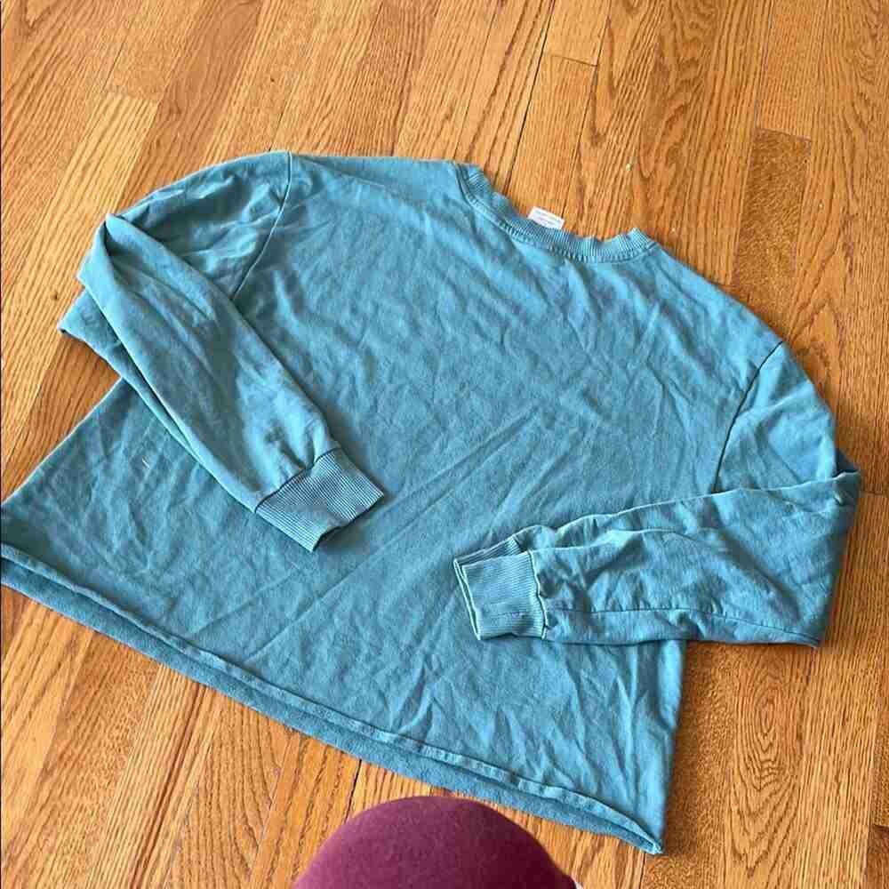 Disney Kids Teal Disneyland Sweatshirt - Picture 2 of 3